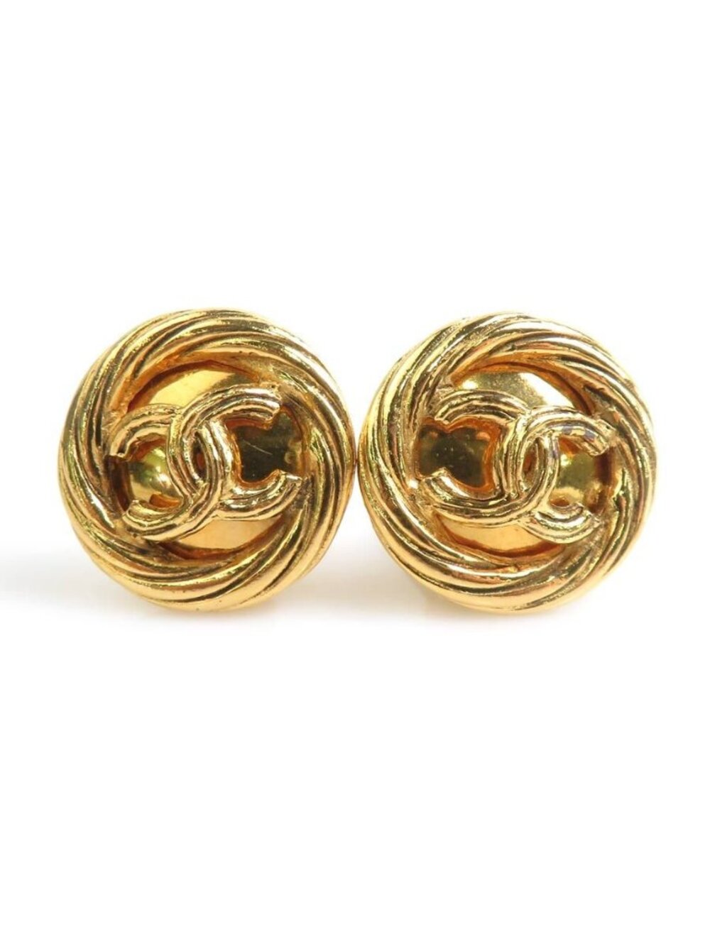 Chanel Earrings CC Logo
